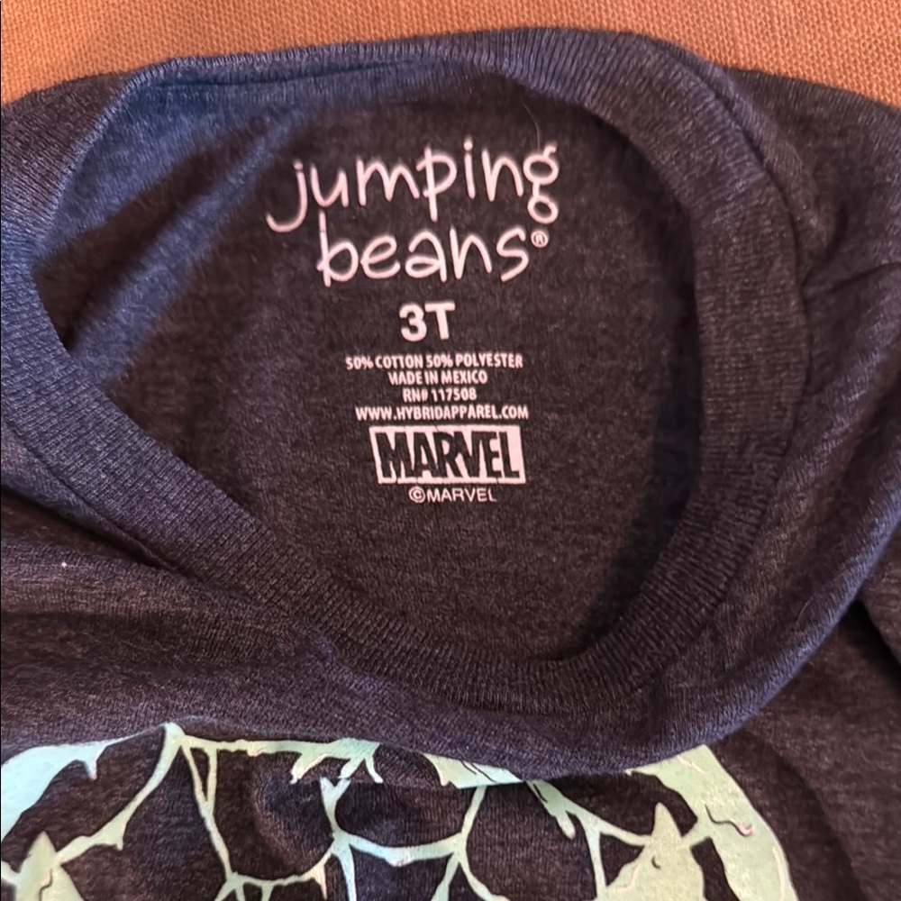 Jumping Beans Gray Long Sleeve Tee with Spider-Man Graphic - Picture 2 of 2